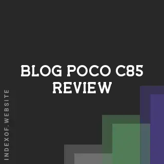 POCO C85: Redefining What an Entry-Level Smartphone Can Do in 2026 | Logo - Indexof